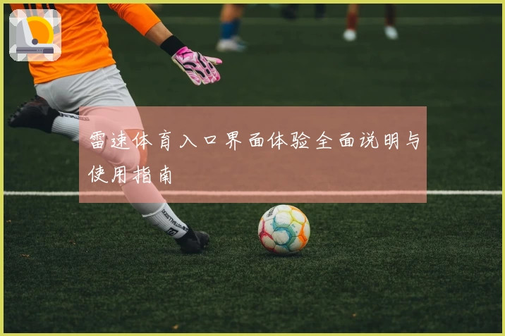 雷速体育入口界面体验全面说明与使用指南